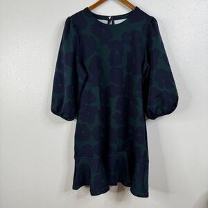 OTG Floral Long Sleeve‎ Midi Dress Size Large